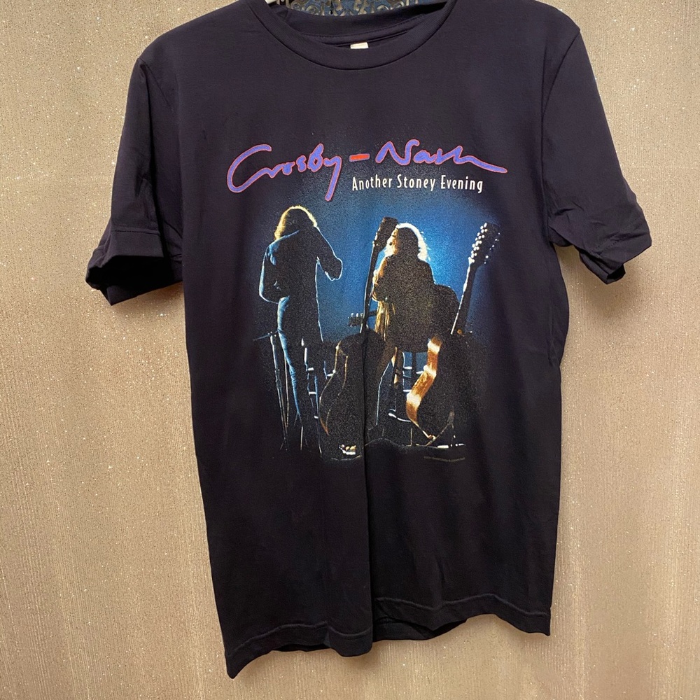 Mens Small David Crosby Nash Tour Tee